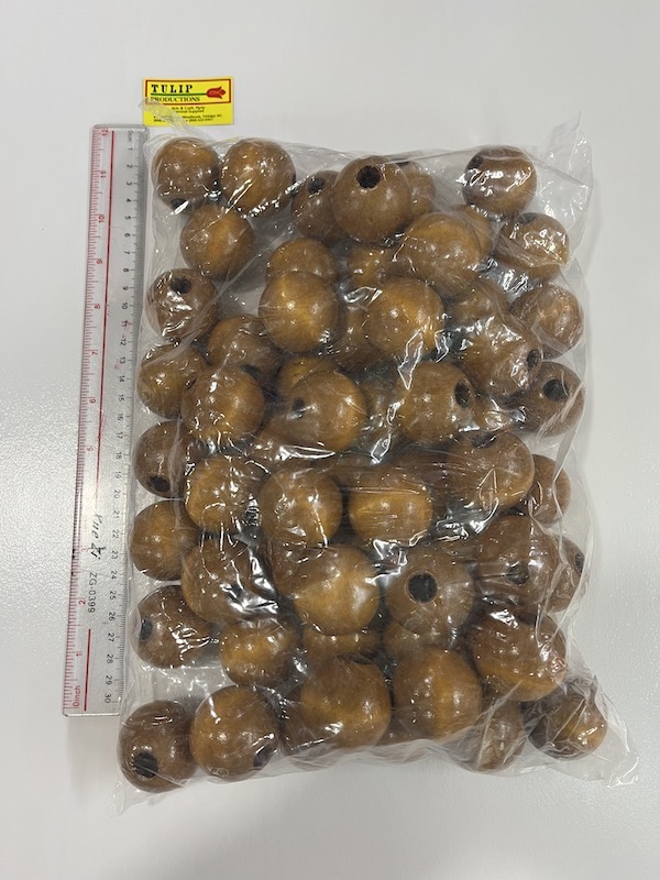 Wood Bead 4cm